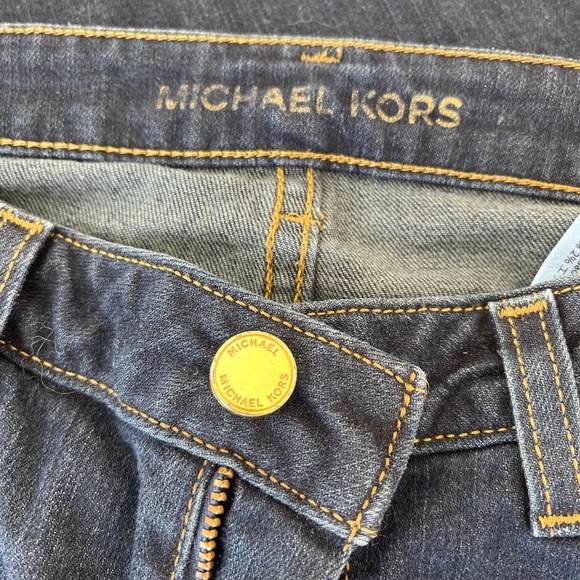 Michael Michael Kors Classic 11" Wide Flared Jeans Women's Size 4 Y2K - Picture 7 of 14